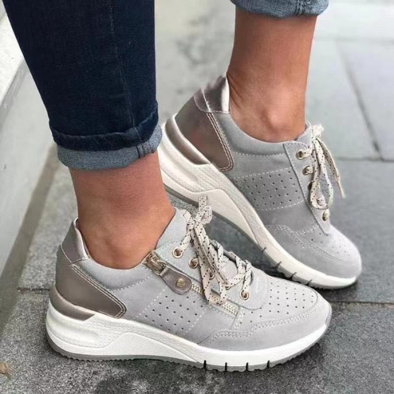 Vibonanza | Orthopedische Damessneakers met Zijrits