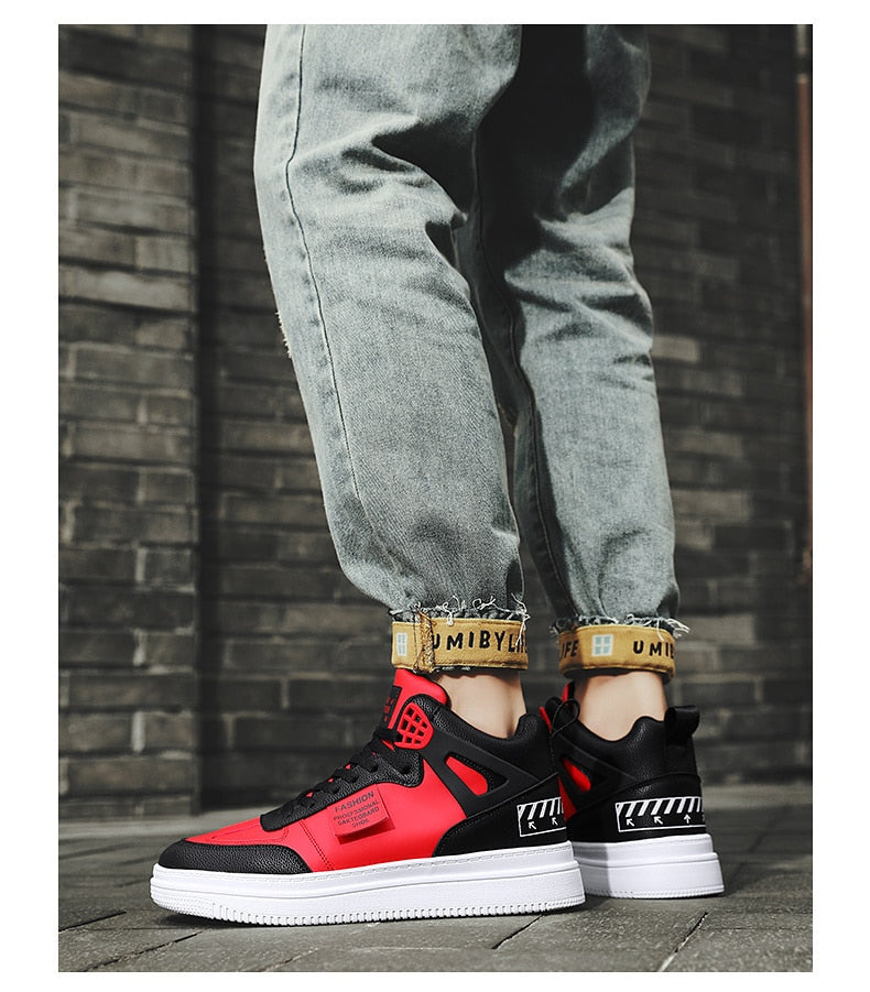Vibonanza | Hoge Sneakers met Stoere Streetwear Look