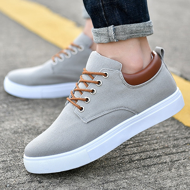 Vibonanza | Herensneakers Canvas Stoer en Comfortabel