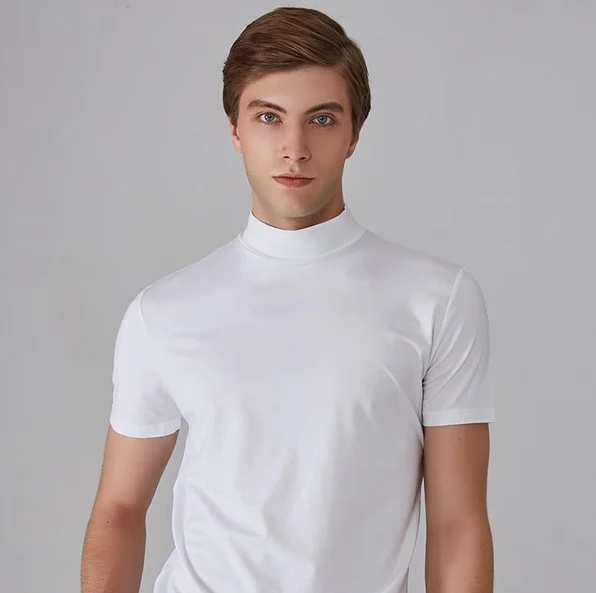 Vibonanza | Herenturtleneck T-shirt Anti-Zweet