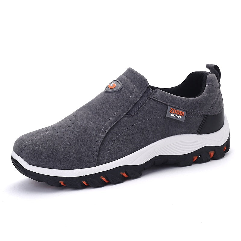 Vibonanza | Heren Suède Instapschoenen Anti-Slip Zool