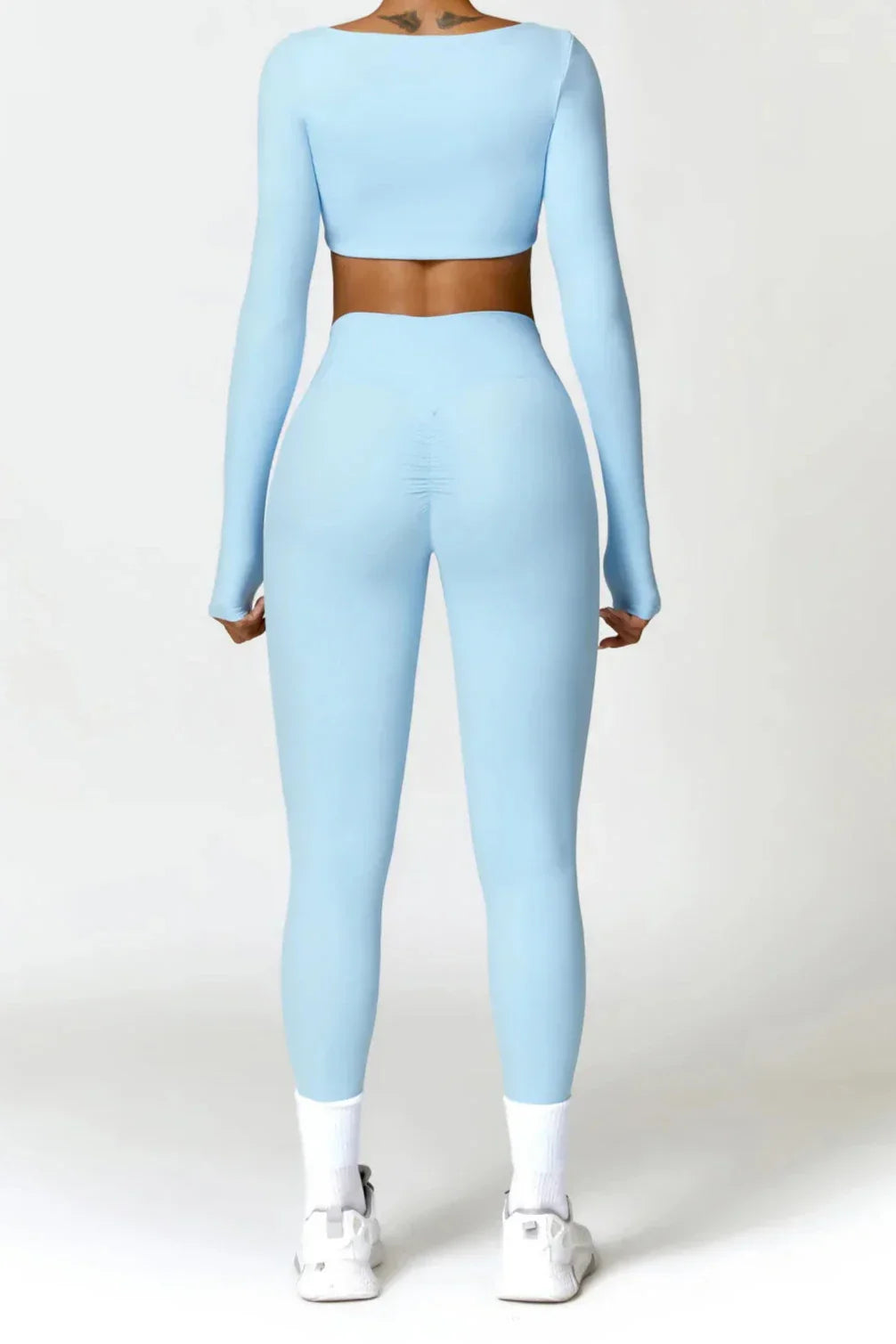 Vibonanza | Naadloze Legging en Crop Top Set