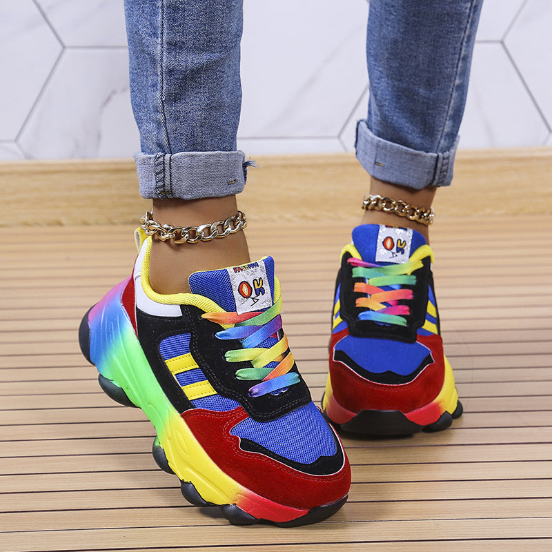 Vibonanza | Orthopedische Wandelsneakers met Schokabsorberende Zool