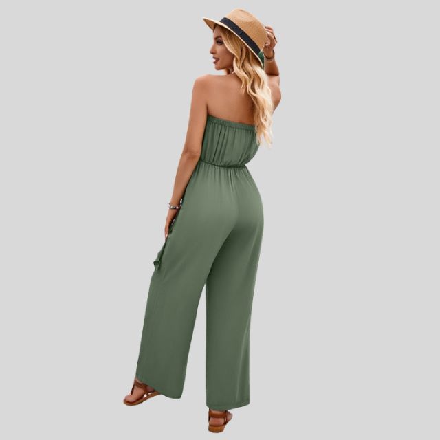 Vibonanza | Dames Off-Shoulder Jumpsuit