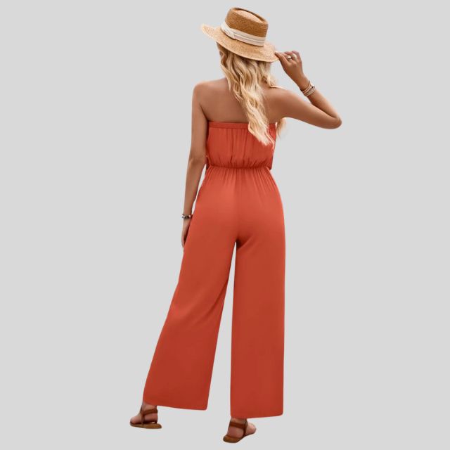 Vibonanza | Dames Off-Shoulder Jumpsuit