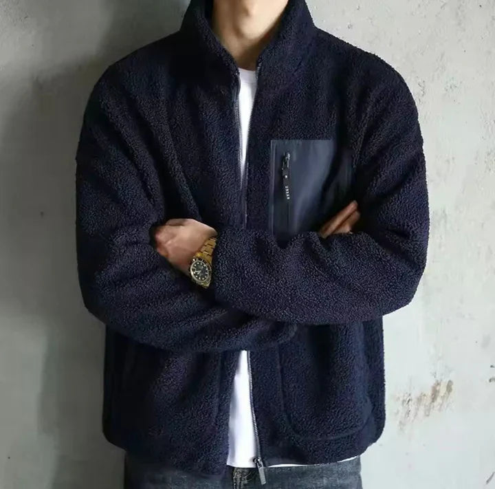 Vibonanza | Heren Fleece Vest Navy