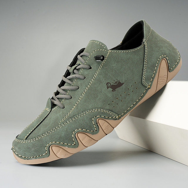 Vibonanza | Unisex Waterdichte Barefoot Leren Schoenen