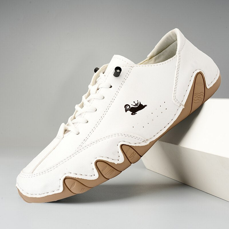 Vibonanza | Unisex Waterdichte Barefoot Leren Schoenen