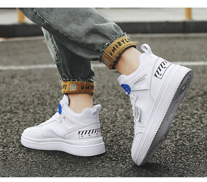 Vibonanza | Hoge Sneakers met Stoere Streetwear Look
