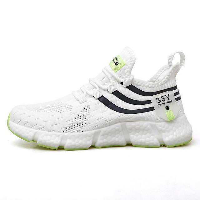 Vibonanza | Sportieve Sneakers met Flexibele Zool in Zwart of Wit