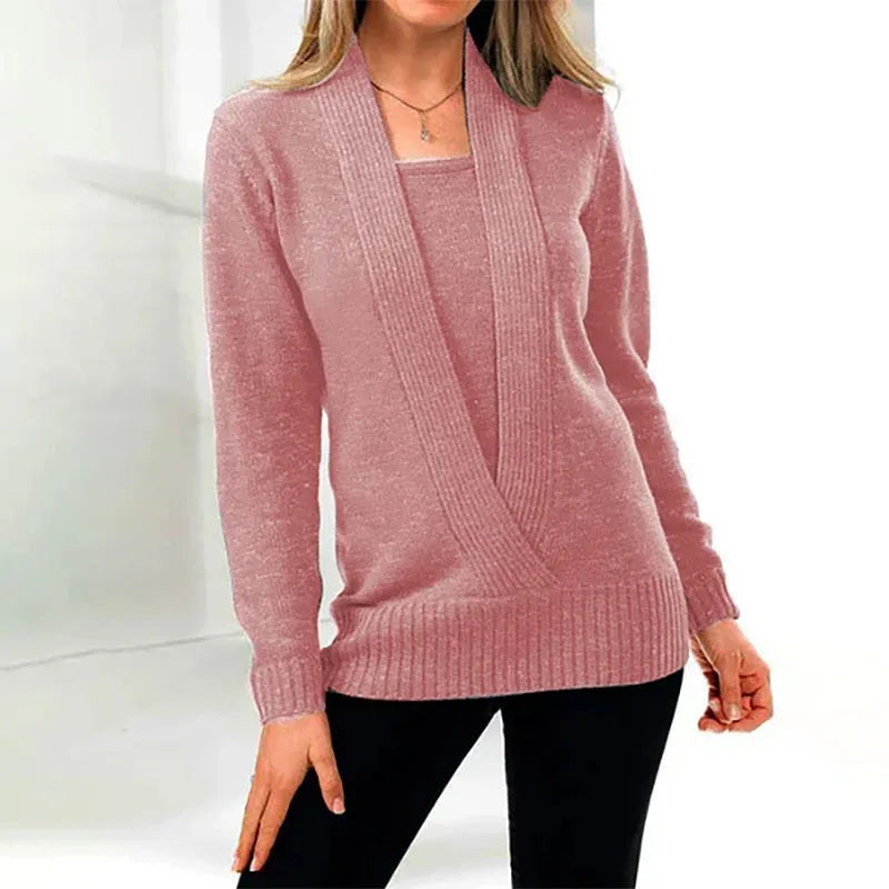 Vibonanza | Dames Cardigan met Sjaalkraag