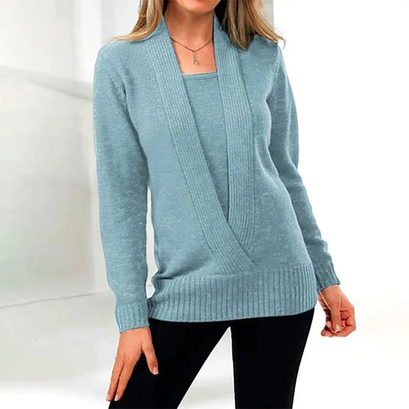 Vibonanza | Dames Cardigan met Sjaalkraag