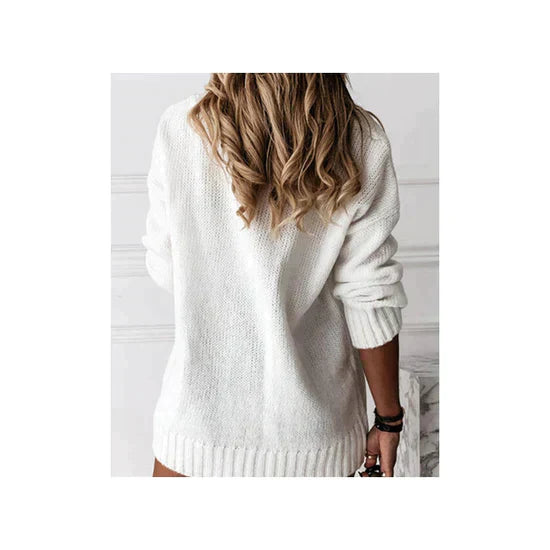 Vibonanza | Oversized Vrouwentrui met V-Hals