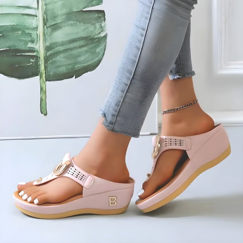 Vibonanza | Zomerse Damessandalen met Flexibele Zool