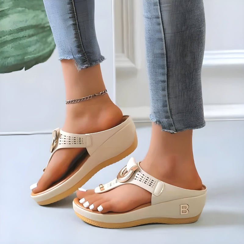 Vibonanza | Zomerse Damessandalen met Flexibele Zool
