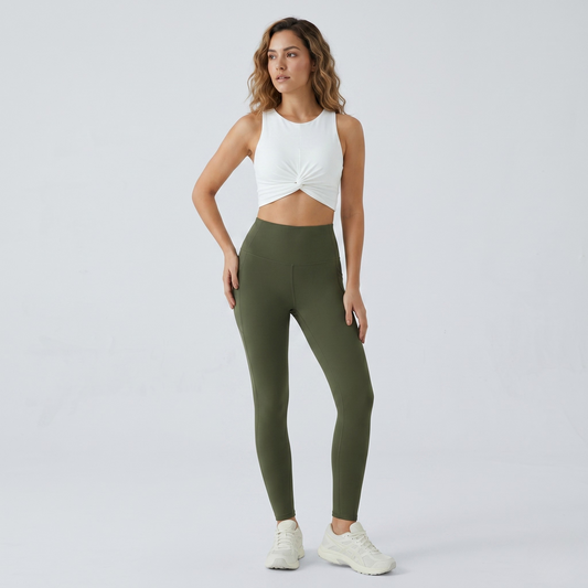 Vibonanza | High-Waist Sportlegging met Zijzakken