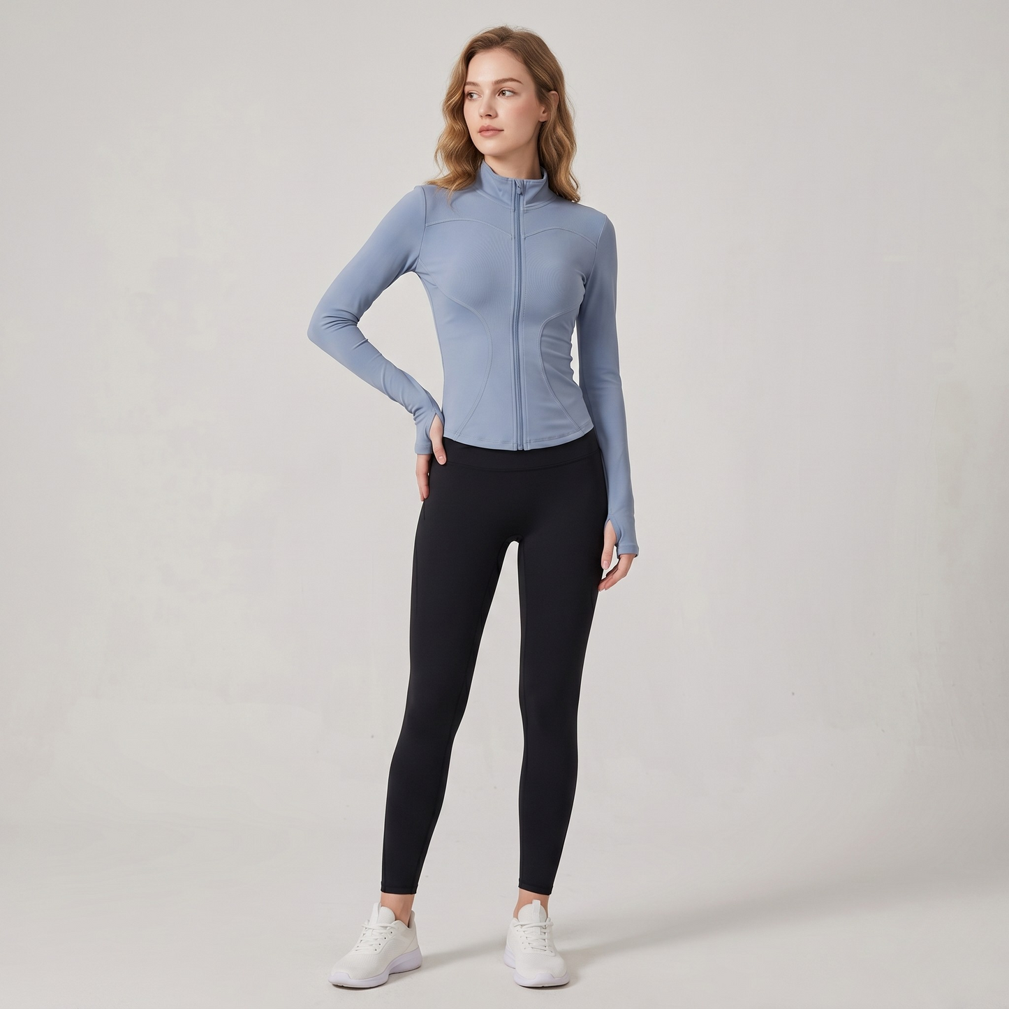 Vibonanza | Dames Sportvest met Hoge Kraag