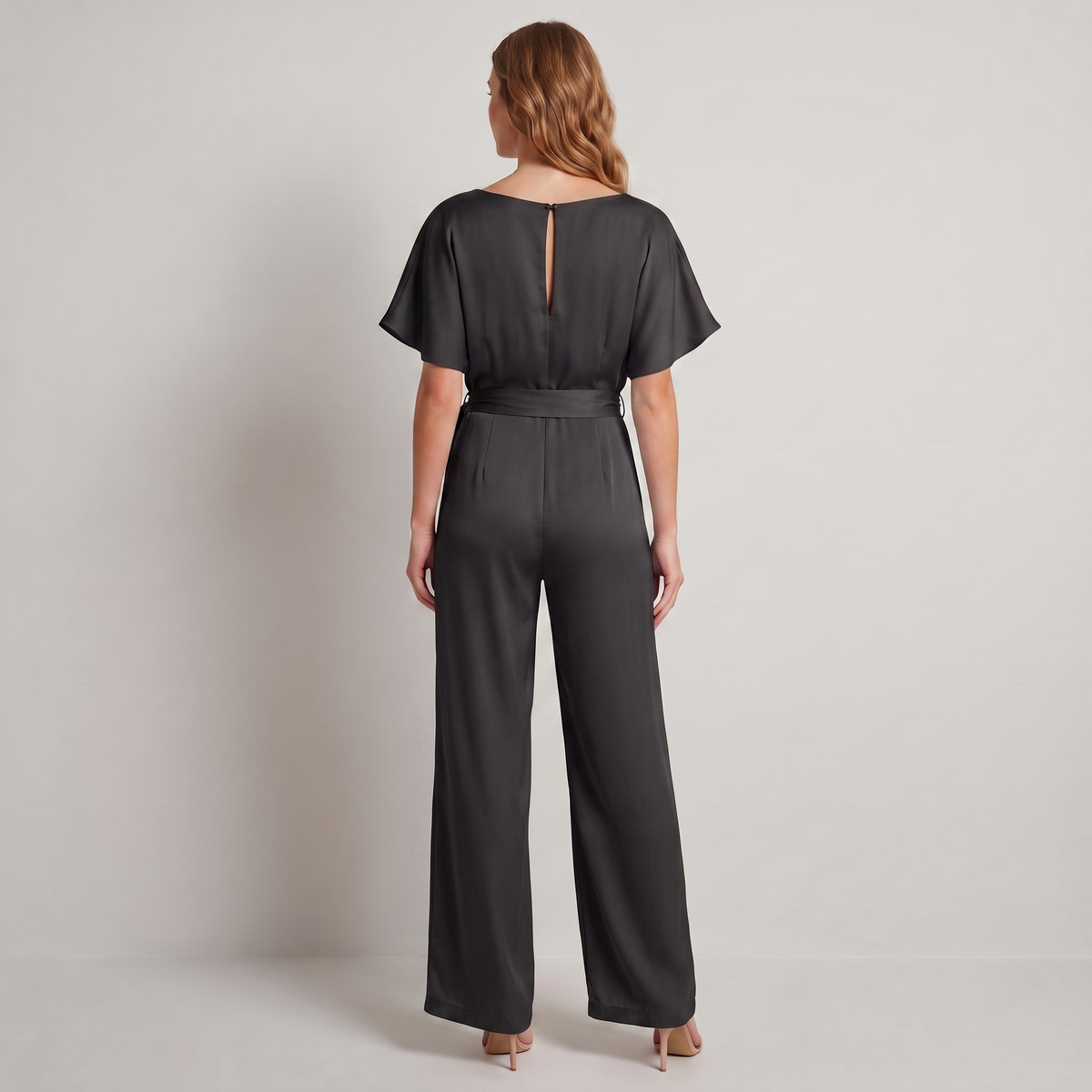 Vibonanza | Elegante Jumpsuit Korte Mouw