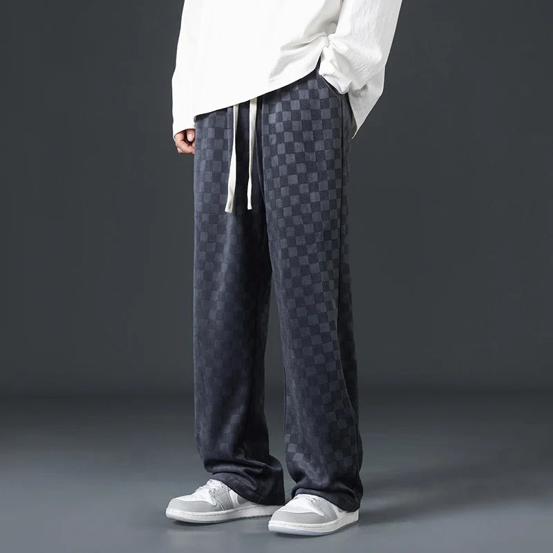 Vibonanza | Dikke Corduroy Joggingsbroek met Elastische Tailleband