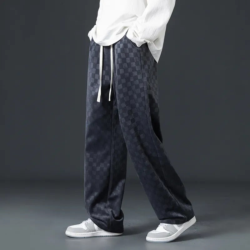 Vibonanza | Dikke Corduroy Joggingsbroek met Elastische Tailleband