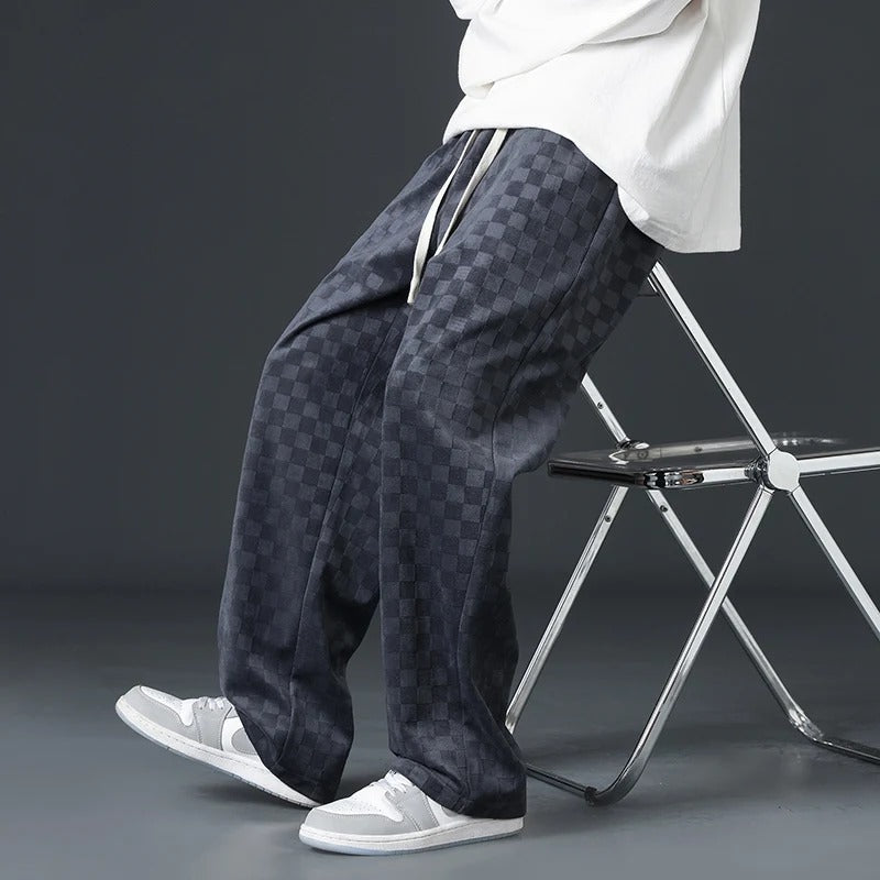 Vibonanza | Dikke Corduroy Joggingsbroek met Elastische Tailleband