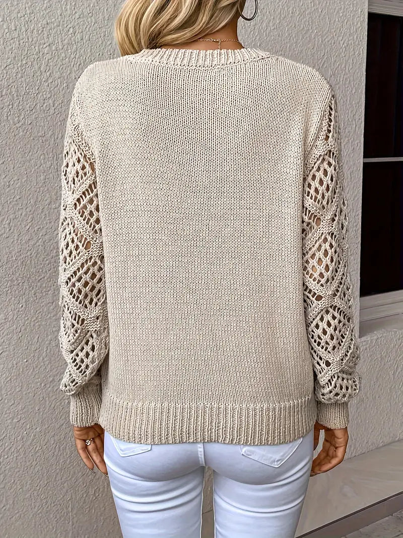 Vibonanza | Damestrui V-hals Beige