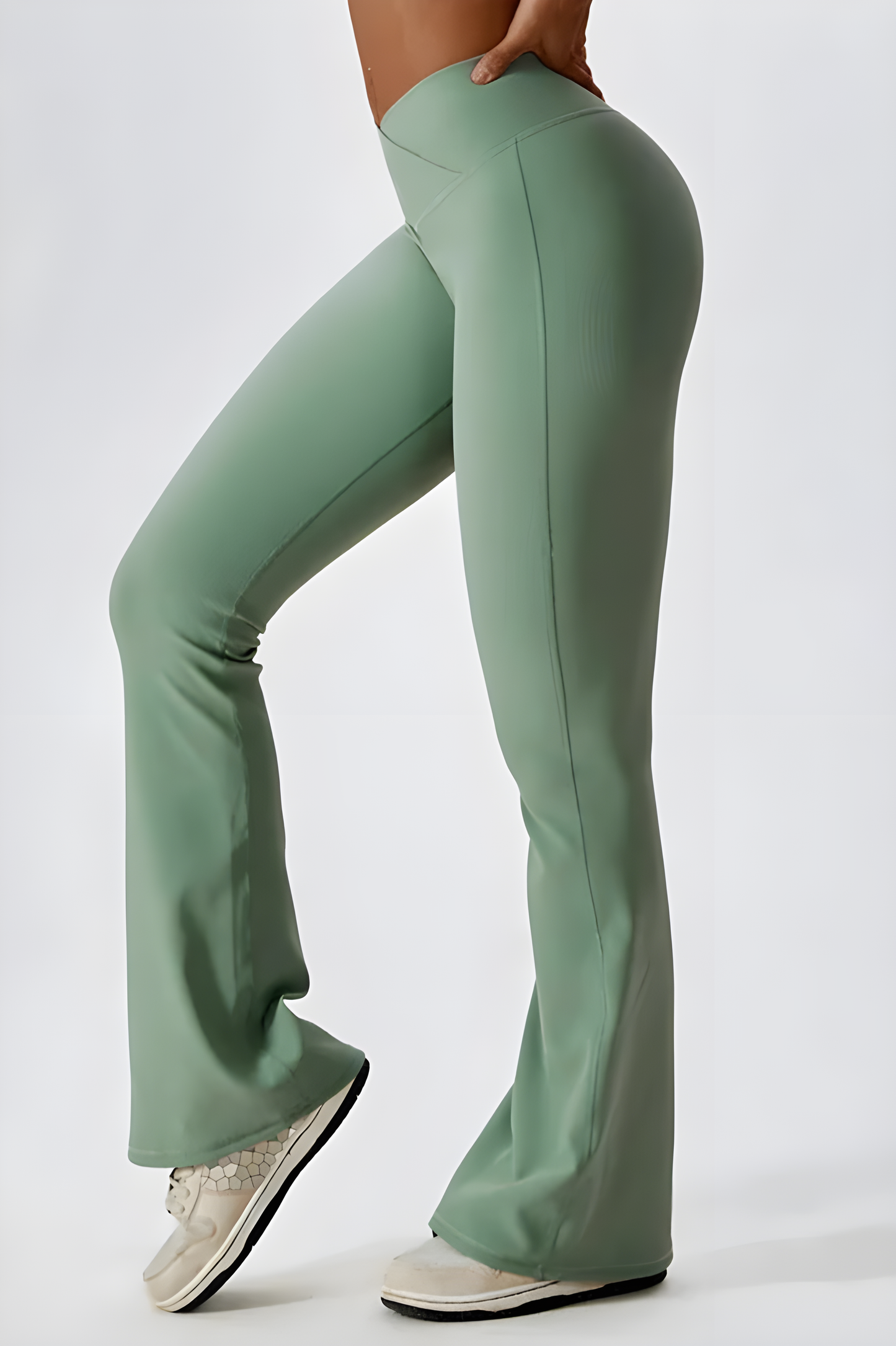 Vibonanza | Flared legging en hoge hals top