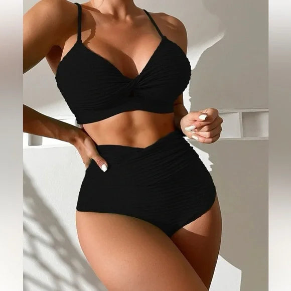 Vibonanza | Push-Up Bikini met Hoge Taille