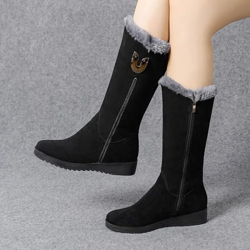Vibonanza | Warme Pluche Winterlaarzen