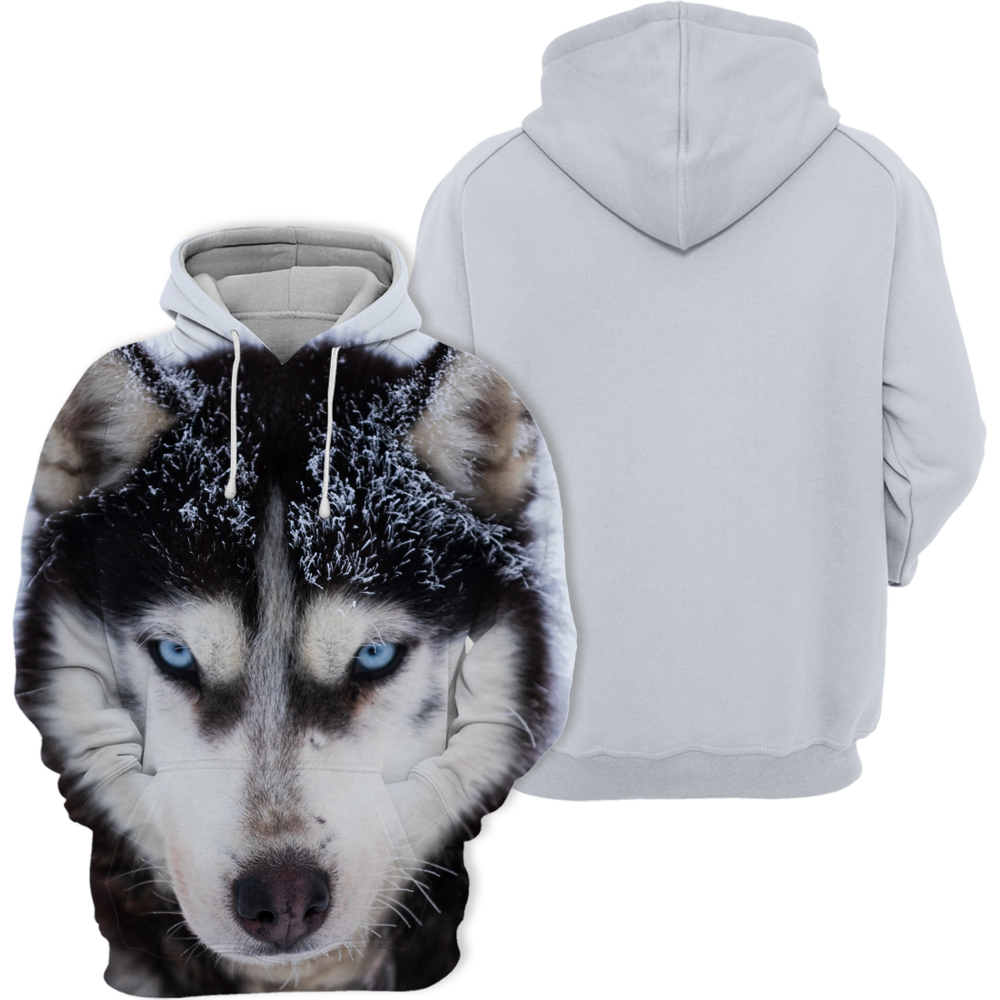 Vibonanza | Unisex Hondentrui met Husky Print